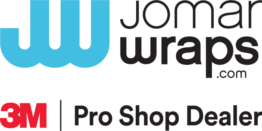 Jomar Wraps 3M Pro Shop Logo black